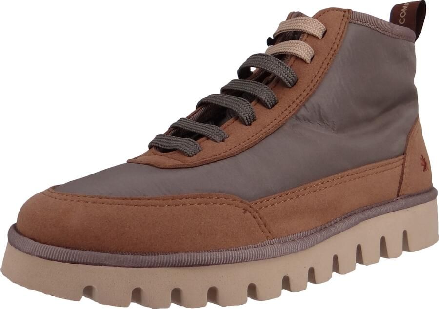ART Sneakers hoog 'Ontario' cognac aardetinten