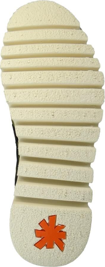 ART Sneakers laag bruin groen oranje zw - Foto 3