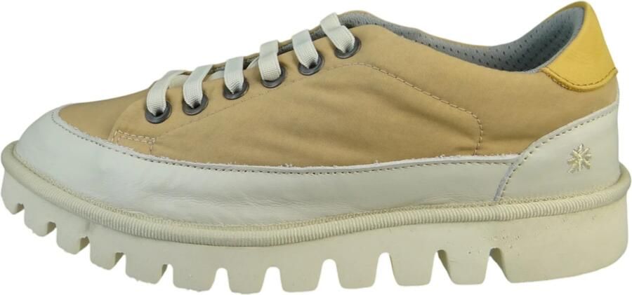 ART Sneakers laag 'Ontario' ivoor limoen natuurwit - Foto 2