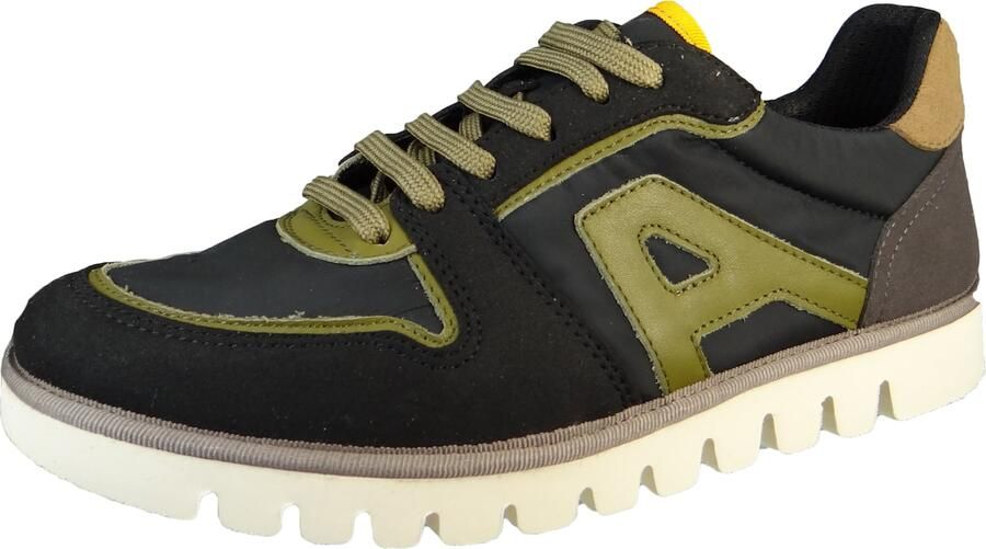 ART Sneakers laag 'Ontario' olijfgroen zw