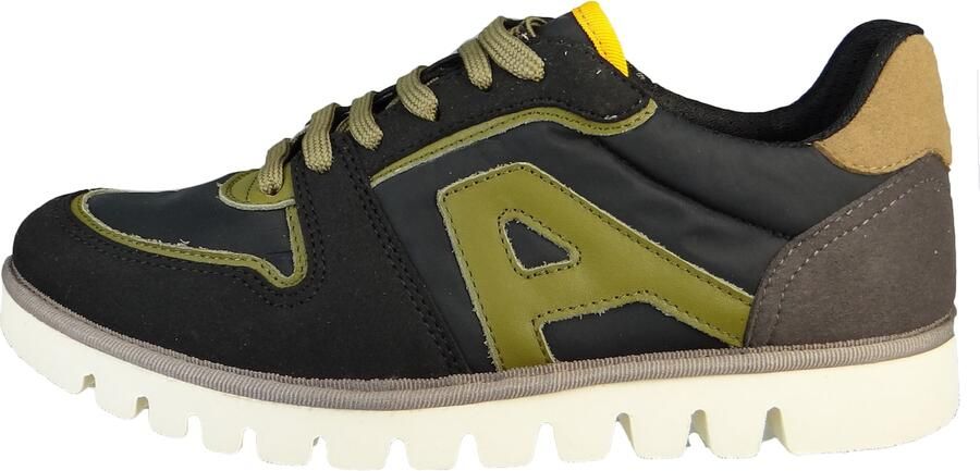 ART Sneakers laag 'Ontario' olijfgroen zw - Foto 2