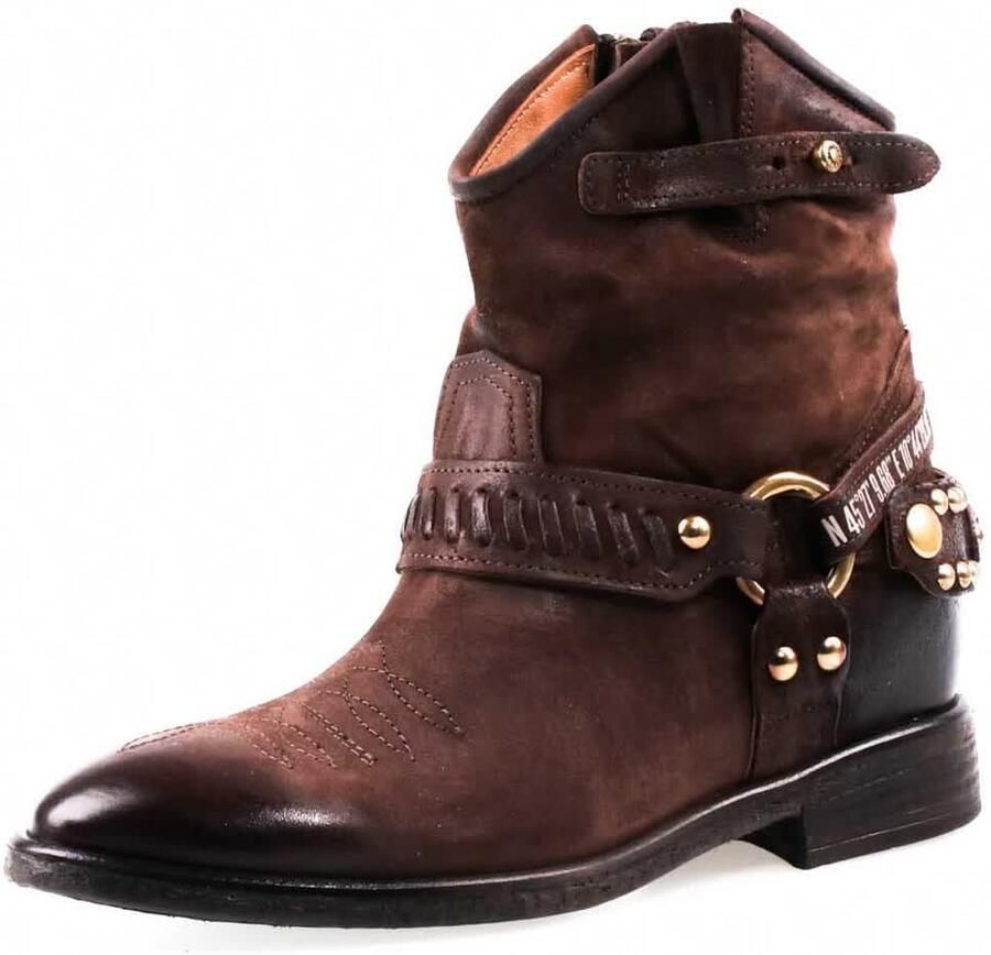 A.S.98 Cowboylaarzen 'Icarus' donkerbruin