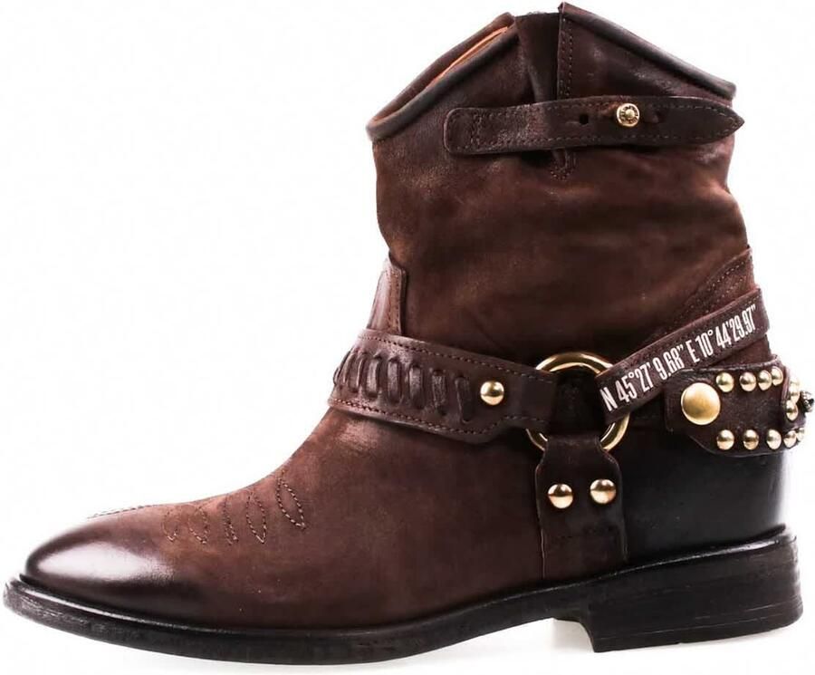 A.S.98 Cowboylaarzen 'Icarus' donkerbruin - Foto 2