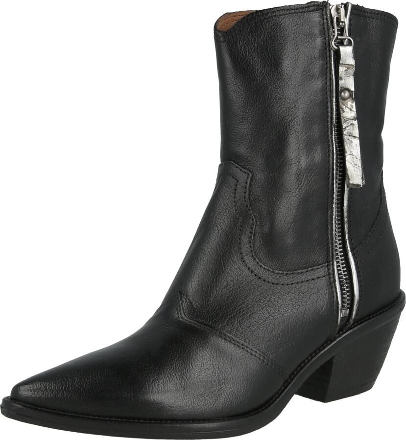A.S.98 Enkellaarsjes 'COUNTRY' zwart