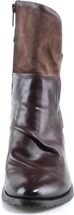 A.S.98 Enkellaarsjes 'Realm' cognac donkerbruin - Foto 5