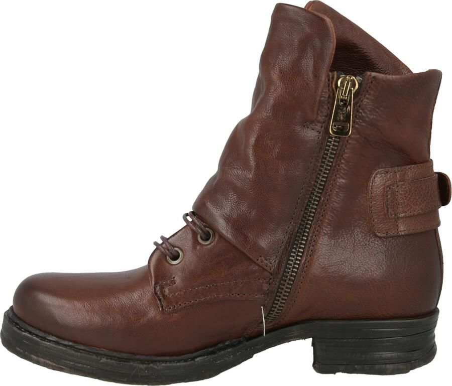 A.S.98 Enkellaarsjes 'SAINTEC' bruin