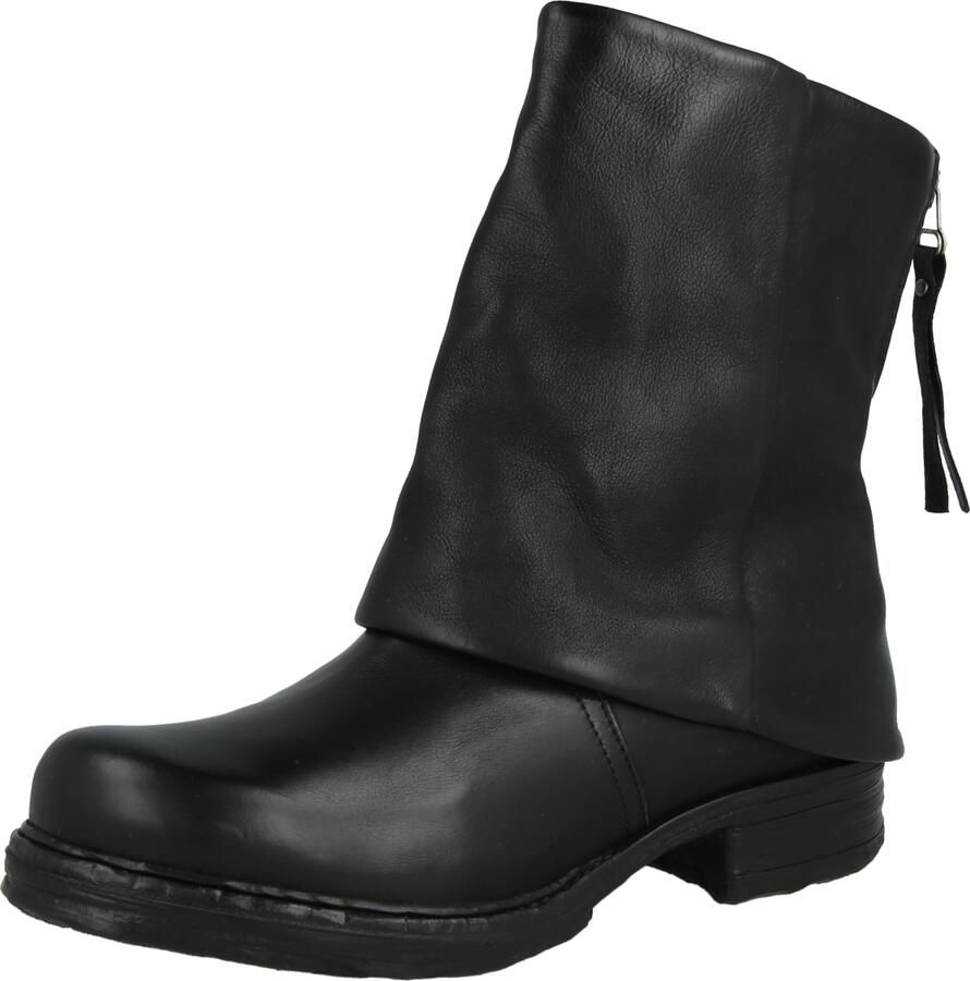 A.S.98 Enkellaarsjes 'SAINTEC' zwart