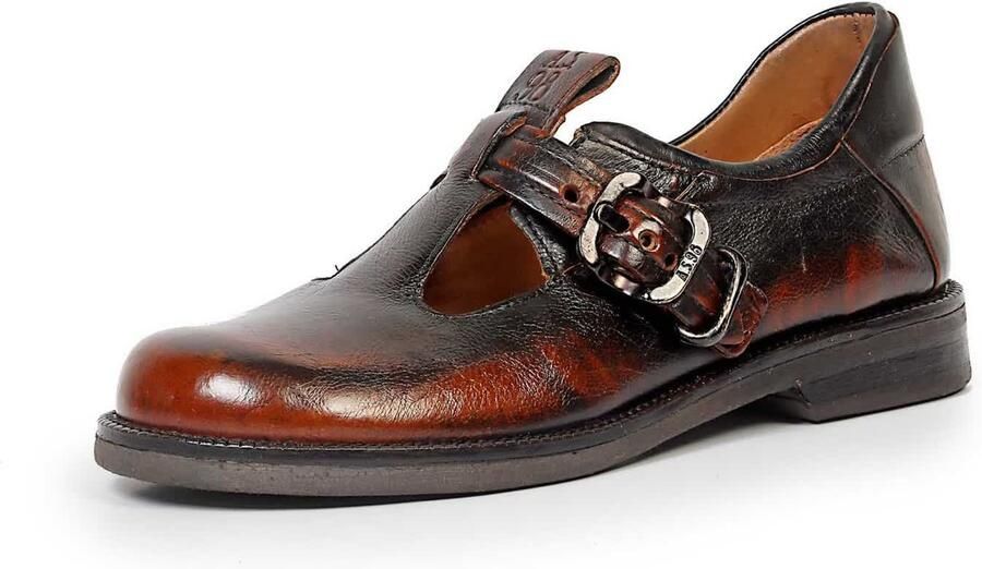 A.S.98 Mocassins ' ALISTAIR ' kastanjebruin - Foto 4