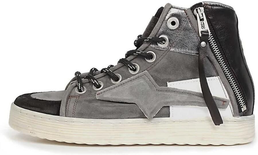 A.S.98 Sneakers laag ' ASH ' antraciet - Foto 4
