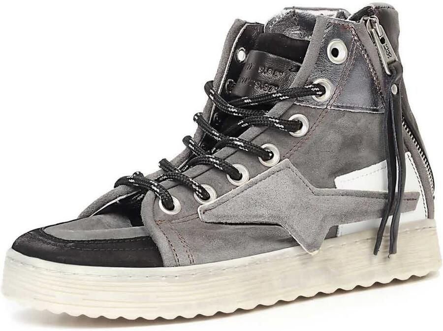 A.S.98 Sneakers laag ' ASH ' antraciet - Foto 3