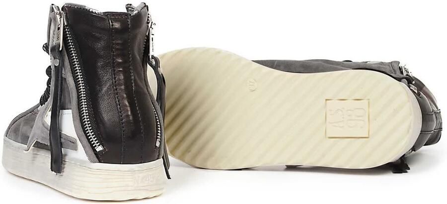 A.S.98 Sneakers laag ' ASH ' antraciet - Foto 6