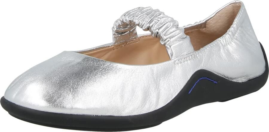 ASH Ballerina met riempjes 'MAYA03' zilver
