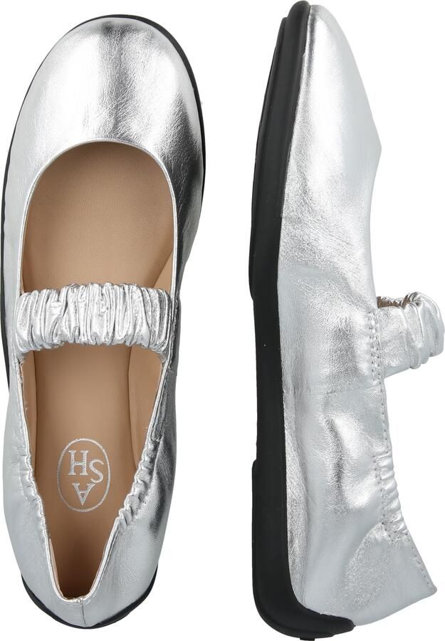 ASH Ballerina met riempjes 'MAYA03' zilver - Foto 2