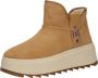 Ash Studded Beige Suède Enkellaarzen Beige Dames - Thumbnail 2