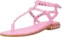 Ash Paros Brasil Pink Platte Sandalen Roze Dames - Thumbnail 2