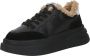 Ash Zwarte Leren Sneakers met Geperforeerde Details Black Dames - Thumbnail 4