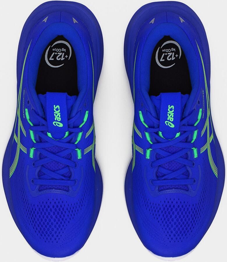 ASICS Loopschoen 'GEL-CUMULUS 28' blauw limoen - Foto 3