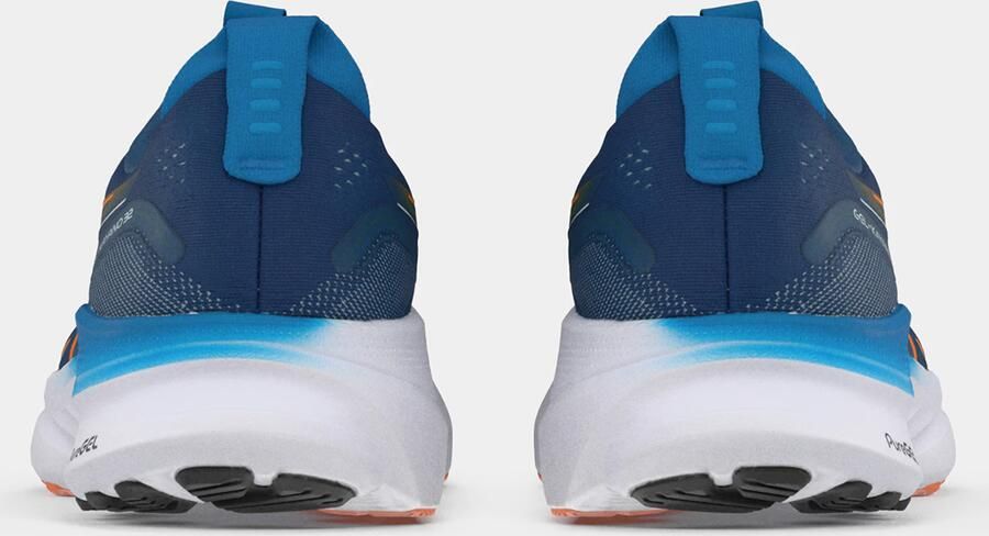 ASICS Loopschoen 'Gel-Kayano 32' navy donkergeel oranje wit - Foto 6