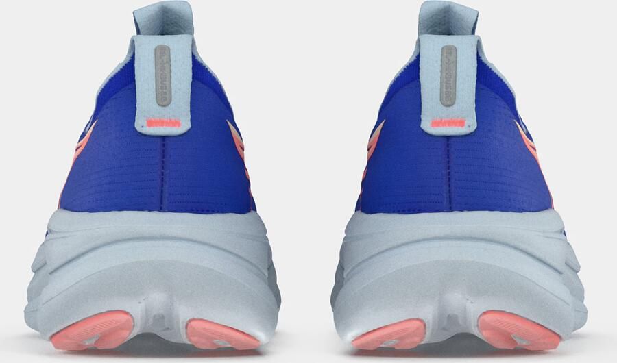 ASICS Loopschoen 'Gel-Nimbus 28' blauw pastelblauw koraal pasteloranje - Foto 5