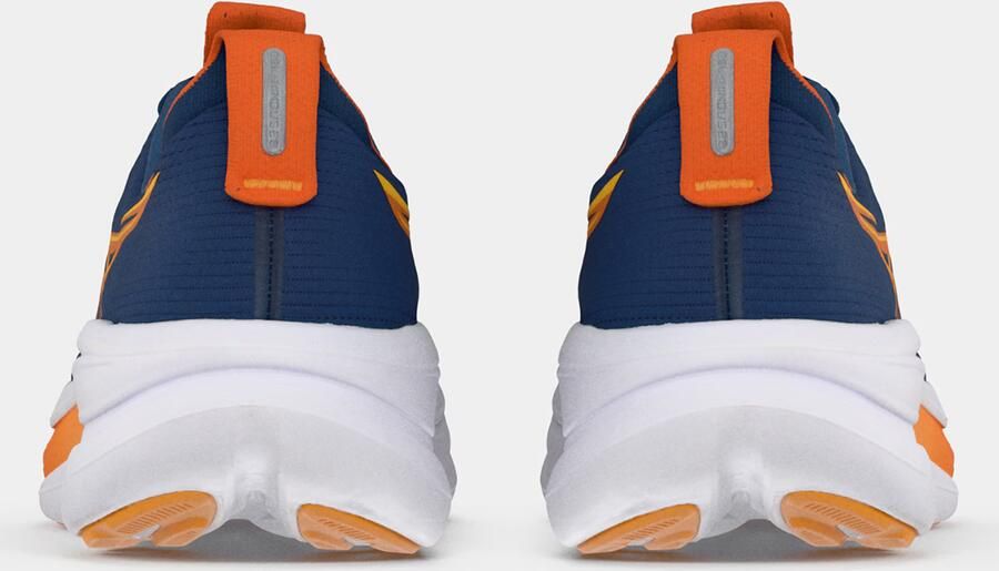 ASICS Loopschoen 'Gel-Nimbus 28' marine oranje zwart wit - Foto 5