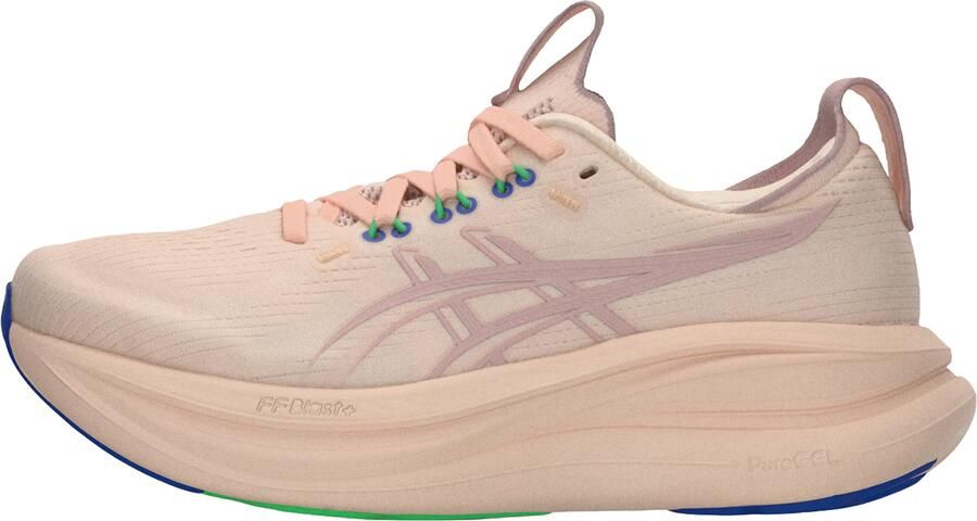 ASICS Women's Gel-Nimbus 28 Hardloopschoenen beige - Foto 6