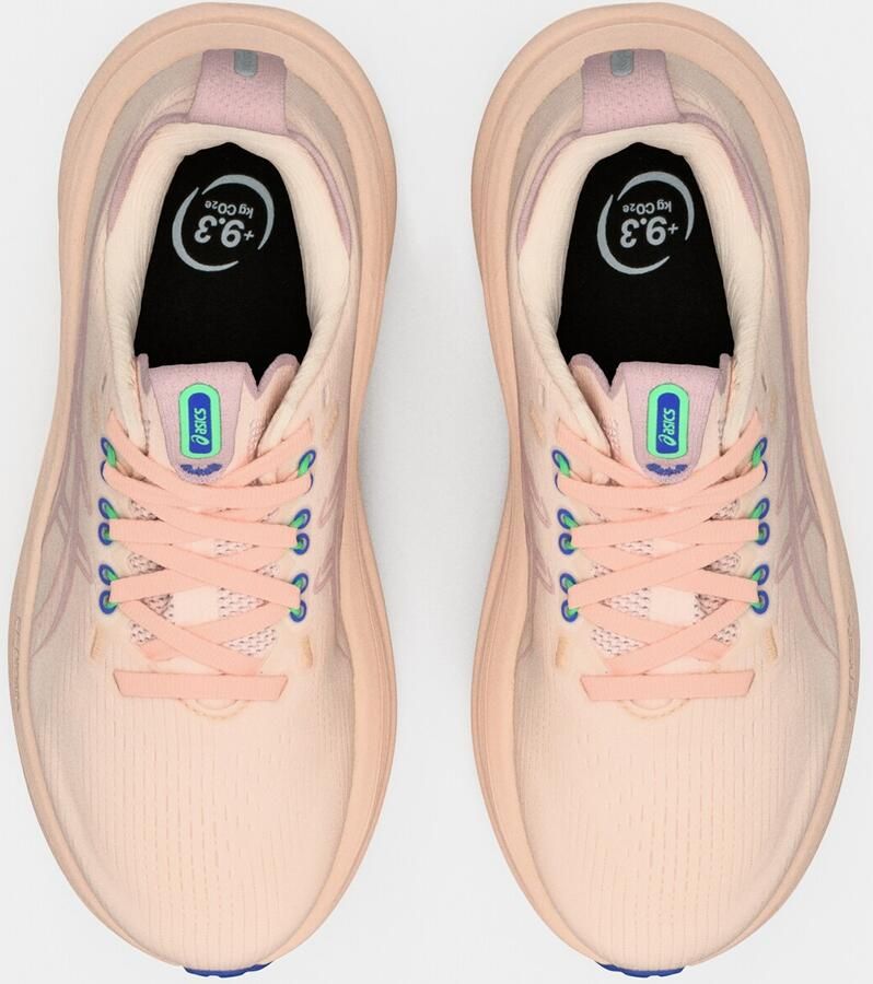 ASICS Women's Gel-Nimbus 28 Hardloopschoenen beige - Foto 7