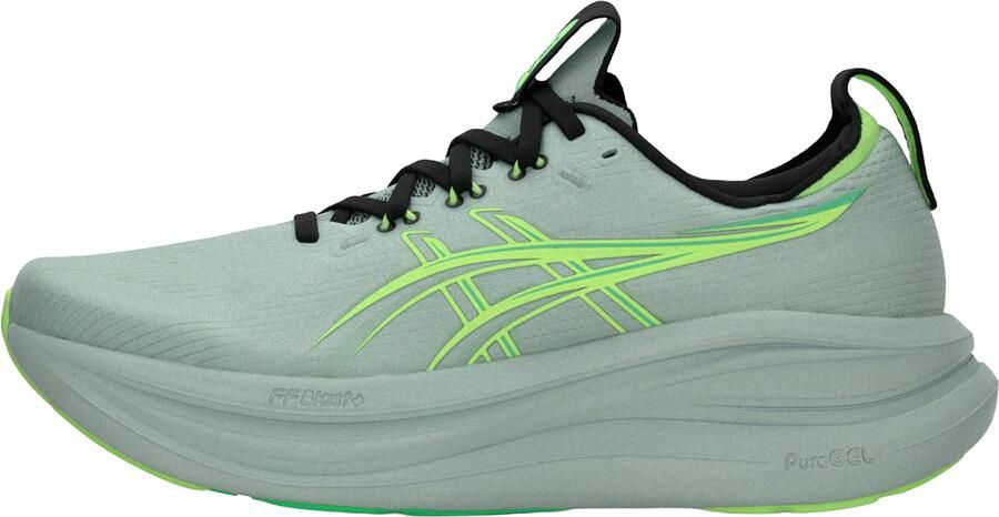 ASICS Loopschoen 'GEL-NIMBUS 28' mintgroen neongroen zwart - Foto 5