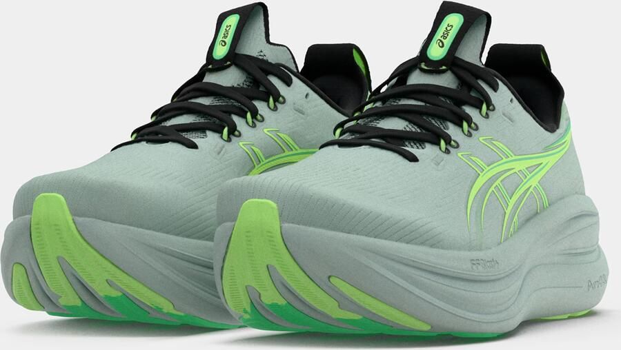 ASICS Loopschoen 'GEL-NIMBUS 28' mintgroen neongroen zwart - Foto 9