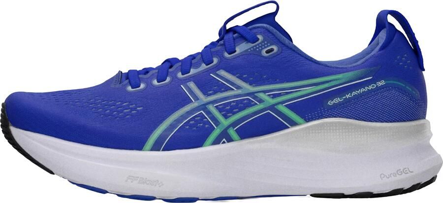 ASICS Loopschoen 'KAYANO 32' royal blue koningsblauw mintgroen - Foto 3