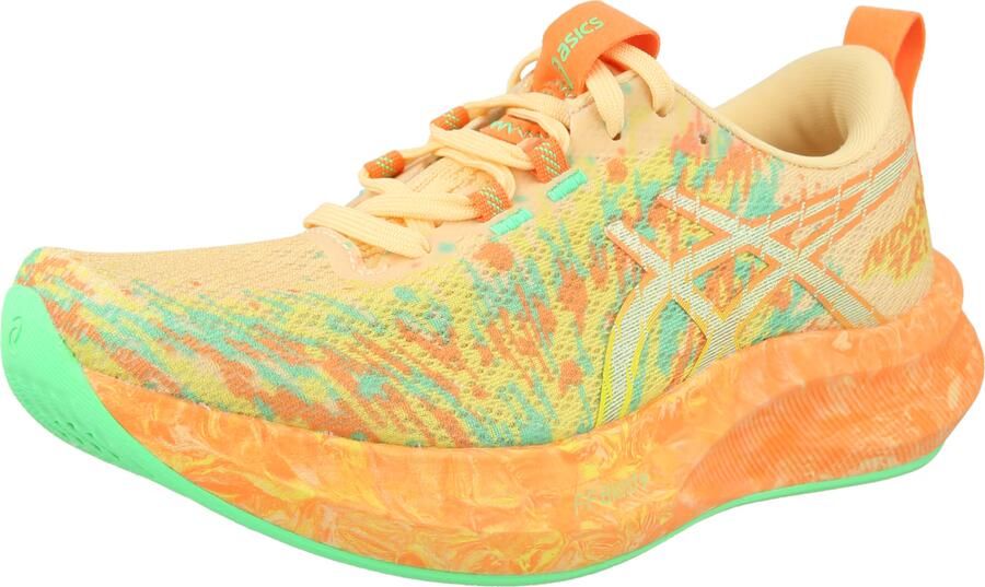 ASICS Loopschoen 'Noosa Tri 16' limoen lichtgroen oranje lichtoranje - Foto 4