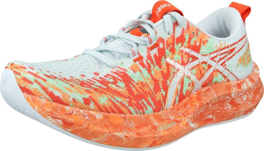 ASICS Loopschoen 'NOOSA TRI 16' pastelblauw lichtgroen kreeft lichtoranje - Foto 4