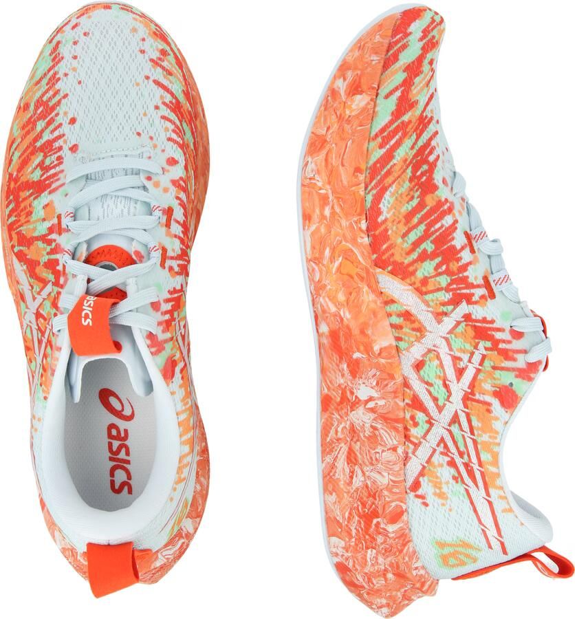 ASICS Loopschoen 'NOOSA TRI 16' pastelblauw lichtgroen kreeft lichtoranje - Foto 5