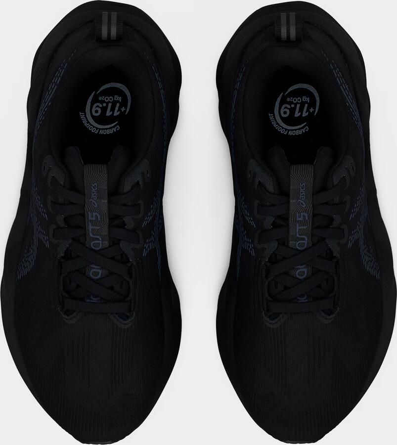 ASICS Women's Novablast 5 Hardloopschoenen zwart grijs - Foto 3