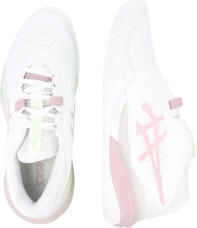 ASICS Sportschoen 'GEL-RESOLUTION X CLAY' grasgroen rosa wit - Foto 3