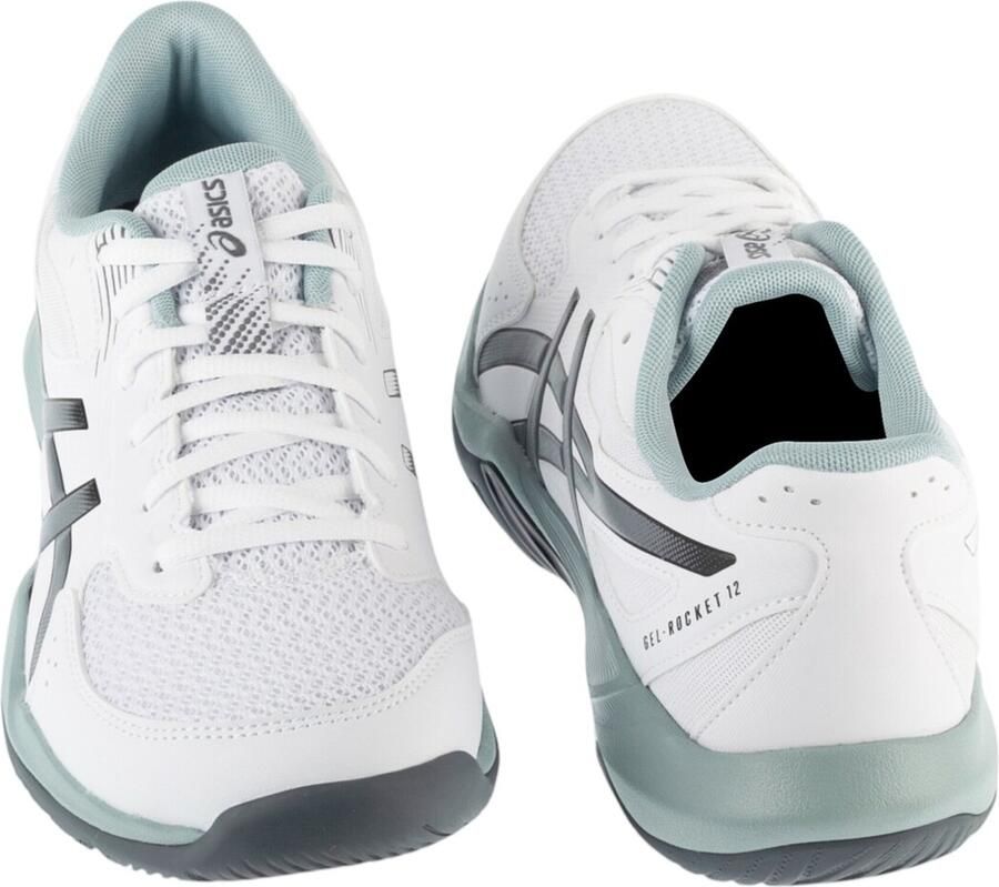 ASICS Sportschoen 'Gel-Rocket 12' duifblauw donkergrijs wit - Foto 3