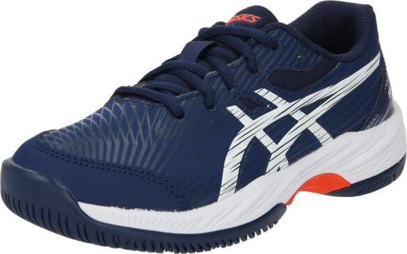 ASICS GEL GAME 9 GS Tennisschoenen Blauw Wit Oranje - Foto 2