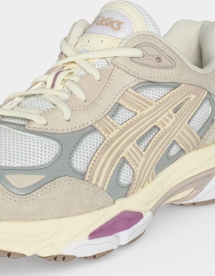 ASICS SportStyle Sneakers laag 'GEL-NYC 2.0' beige duifblauw pasteelgeel wit - Foto 9