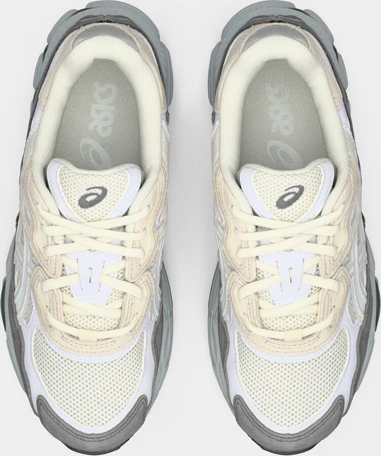 ASICS SportStyle Sneakers laag 'Gel-Nyc' crème ivoor donkergrijs wit - Foto 9