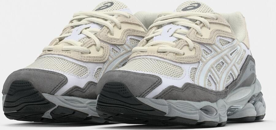 ASICS SportStyle Sneakers laag 'Gel-Nyc' crème ivoor donkergrijs wit - Foto 12