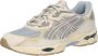 ASICS Grijze Dolfijn Sneakers Mesh Synthetisch Leer Gray Heren - Thumbnail 3