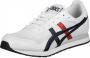 ASICS Sportstyle Runner sneakers wit donkerblauw rood - Thumbnail 5