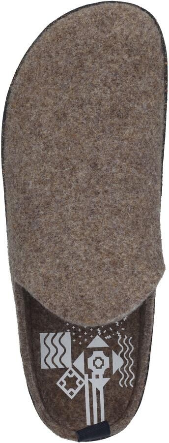 Asportuguesas Huisschoen beige gemêleerd taupe - Foto 6