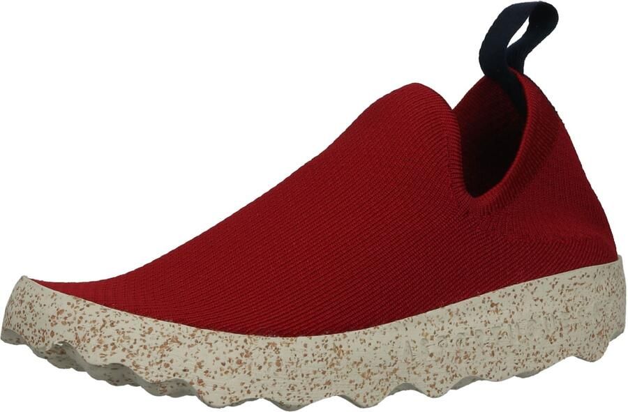 Asportuguesas Huisschoenen beige rood zwart
