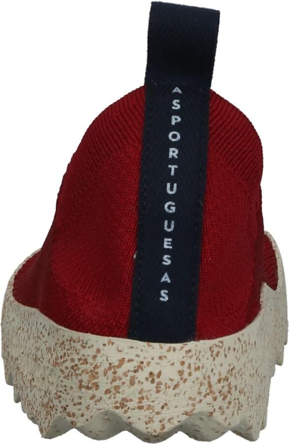 Asportuguesas Huisschoenen beige rood zwart - Foto 3