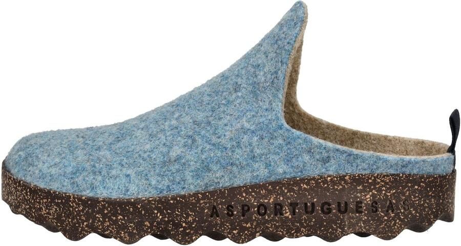 Asportuguesas Huisschoenen blauw gemêleerd - Foto 6