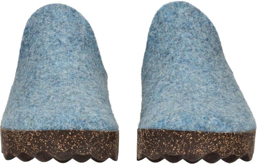 Asportuguesas Huisschoenen blauw gemêleerd - Foto 4