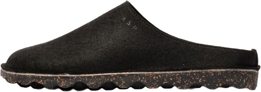 Asportuguesas Huisschoenen brons zwart