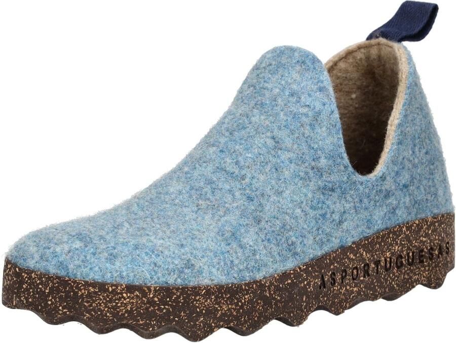 Asportuguesas Huisschoenen hemelsblauw