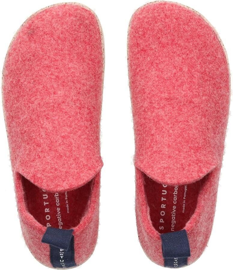 Asportuguesas Huisschoenen rood rood gemêleerd - Foto 4