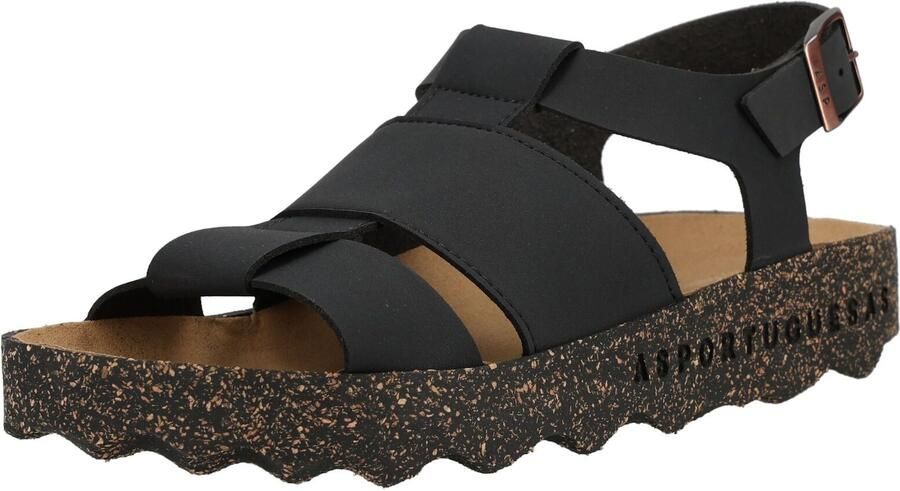 Asportuguesas Sandalen met sleehak